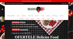 Desktop Screenshot of delicios-food.ro