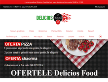 Tablet Screenshot of delicios-food.ro